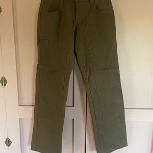 NWT RED ANT PANTS ORIGINAL WORK PANT Women Workwear CURVY 28 X 33 Brown USA $149